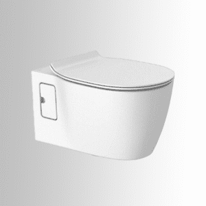 <b>American Standard</b><br>Wall Hung Toilet Bowl + Seat Cover